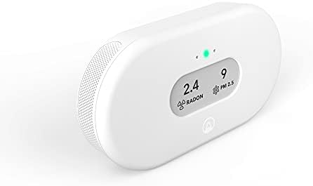 Airthings 2960 View Plus - Battery Powered Radon & Air Quality Monitor (PM, CO2, VOC, Humidity, Temp, Pressure)