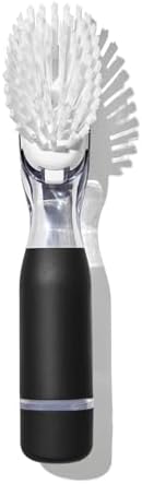 OXO Good Grips Soap Dispensing Dish Brush with Handle, Dish Soap Brush