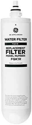 GE Single Stage Under Sink Replacement Filter, Fits GE GXK140TNN and GXULQK systems, Reduces Lead, Chlorine & Other Impurities for Better Water, Easy Install, Twist & Lock Design, FQK1R