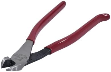 Klein Tools D248-9ST Diagonal Cutting Pliers, Made in USA, Ironworker's Diagonal Cutters with High Leverage Design, Works as Rebar Cutter and Rebar Bender, 9-Inch
