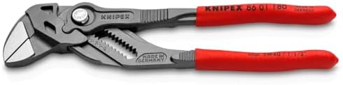 KNIPEX Tools - Pliers Wrench, Black Finish (8601180), 7 1/4-Inch, Black Finish