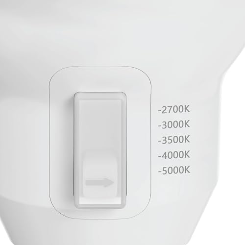 Feit Electric BR30 LED Light Bulbs, 65W Eq, Dimmable, 5CCT, 6 Pack