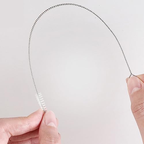 Straw Cleaner Brush Extra Long 12 inch, 10 PCS Straw Cleaner Brush Bristles Diameter (4+8+10+12+16mm) for Cleaning Straws, Pipe, Sippy Cup and Bottle