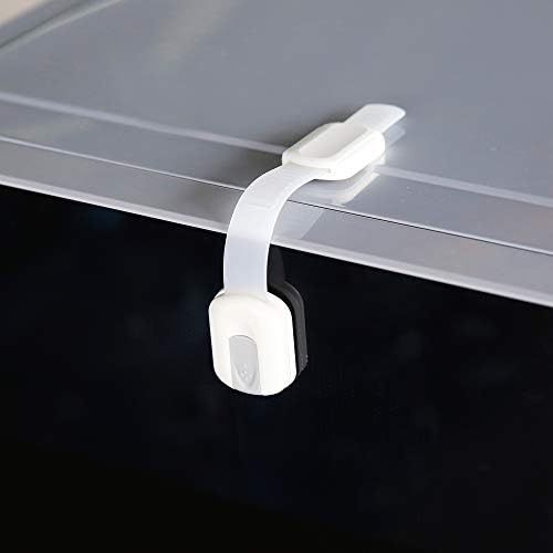 Vmaisi Multi-Use Adhesive Strap Locks for Baby Proofing Cabinets & Drawers