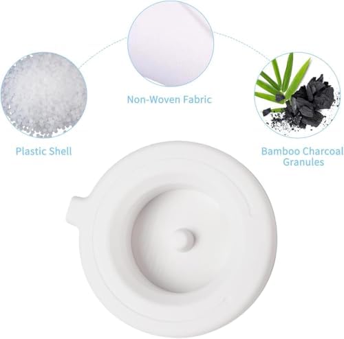 RIZZARI Water Dispenser Replacement Filters – 4-Pack, Triple Filtration