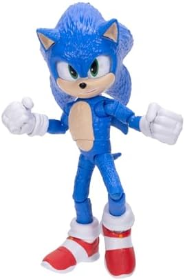 Sonic The Hedgehog 3 Movie Action Figures 5-Inch Collector Toy Figure, Highly Articulated for Boys Girls - Officially Licensed The Hedgehog 3 Movie Product