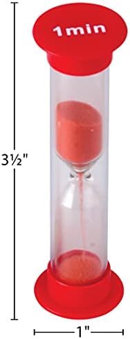 Teacher Created Resources Small Sand Timers Combo Pack (20663)