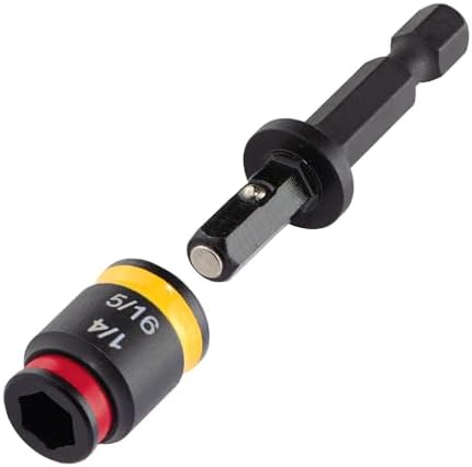 Malco MSHC 1/4 & 5/16 Reversible Hex Chuck Driver, 2 pack
