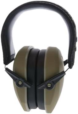 Walker's Razor Slim Passive Earmuffs Ultra Low Profile 27dB NRR Light Weight