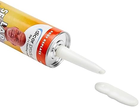 Dicor 501LSW-1 Self-Leveling Lap Sealant, White, 10.3 Oz, RV Roofing