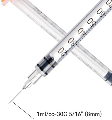 Disposable Syringe, Individual Wrapped, 30PACK