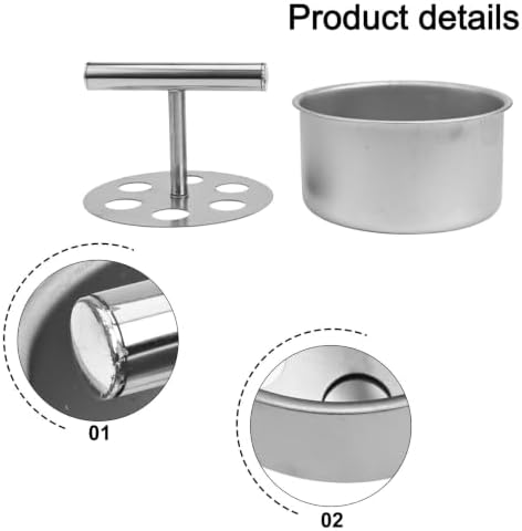 Stainless Steel Meatball Maker, 6 Holes