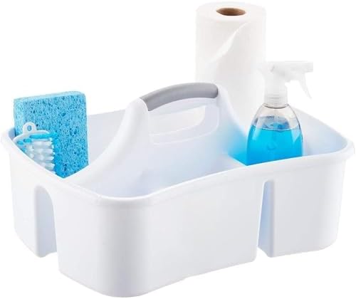 JOEY'Z Extra Large 5 Gallon Divided Cleaning Caddy Organizer with Handle