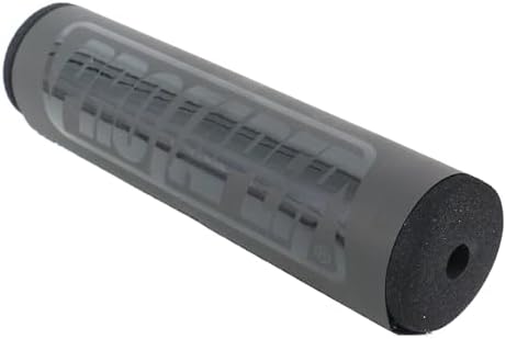 Motorcycle Handlebar Pad Cylinder Universal Powerspor Chest Sponge Pad for ATVs Dirt Pit Bike Compatible with Motorcross UTV (Black Grey)