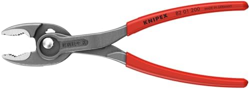 KNIPEX 82 01 200 TwinGrip Pliers, 8-inch