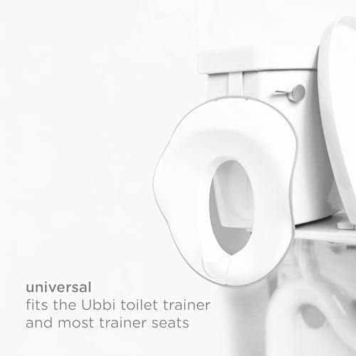 Ubbi Multi-Use Potty Training Hook, Hangs Over Toilet Tank or Door, White