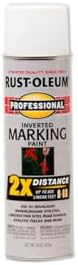 Rust-Oleum Professional 2X Inverted Marking White Spray Paint