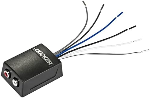 Kicker 46KISLOC2 K-Series Stereo Line-Output Converter w/Remote Turn-On Output