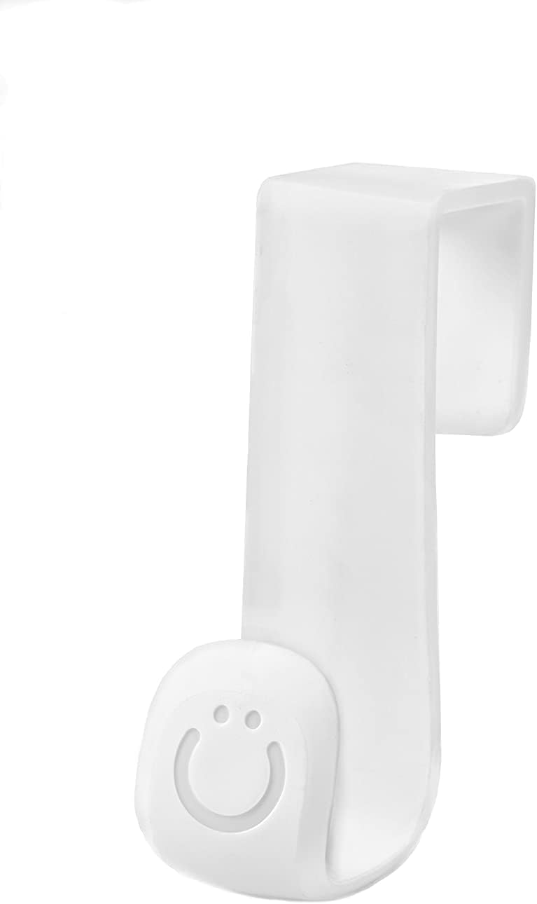 Ubbi Multi-Use Potty Training Hook, Hangs Over Toilet Tank or Door, White