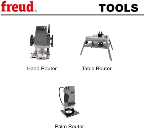 Freud 42-104: 1/2" (Dia.) Bearing Flush Trim Bit