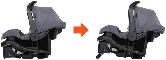Baby Trend EZ-Lift™ Plus Infant Car Seat, Ultra Grey – Newborn Comfort Padding, Lightweight Carry Build, Adjustable Harness System