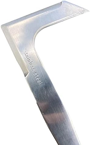 Garden Guru Patio Crack Weeder Tool with Ergonomic Handle – Stainless Steel Weed Puller for Patio Sidewalk Driveway Cracks | Rust Resistant