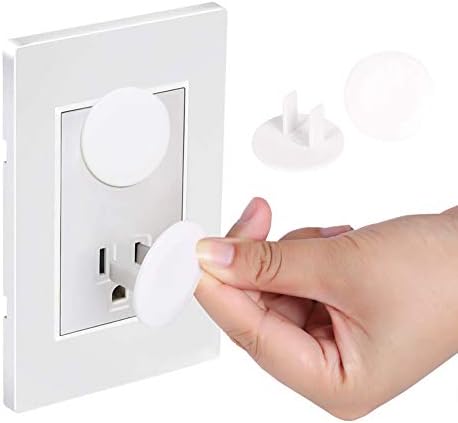 Vmaisi 62 Pieces Outlet Covers Baby Proofing Plug Protectors Child Safety