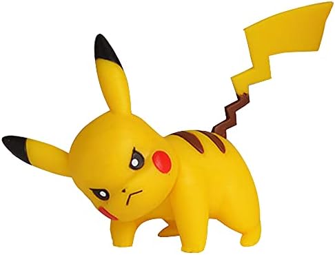 Pokemon Battle Figure 8 Pack - Six 2-Inch and Two 3-Inch Battle Ready Figures including Pikachu