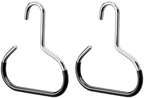 2 Pack Hat Organizer for Baseball Caps, Stainless Steel Holder for Scarves & Handbags, Space Saving Closet Hangers