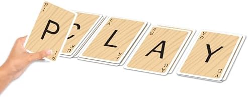 Winning Moves Scrabble Slam, Fast Paced Card Game Version of Scrabble