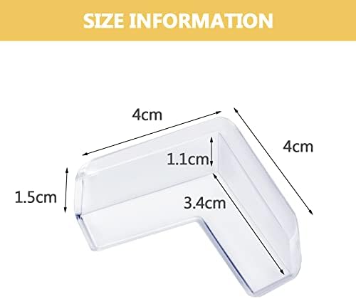 8 Pack Corner Protector for Baby, Clear Corner Protectors,Corner Guard