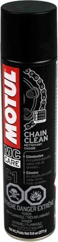 Motul Chain Care Set – Chain Cleaner (C1) & Chain Lube Off-Road (C3)