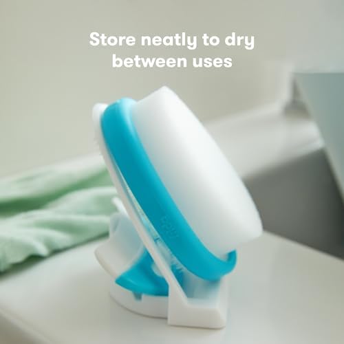 Frida Baby The 3-Step Cradle Cap System, DermaFrida FlakeFixer, White-Blue