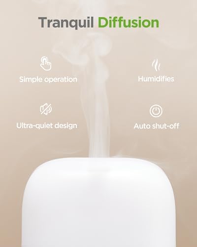 InnoGear 150ml Essential Oil Diffuser for Home Aroma Scent Small Humidifier