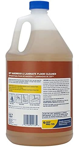 Zep Hardwood and Laminate Floor Cleaner - 1 Gallon (Pack of 2)