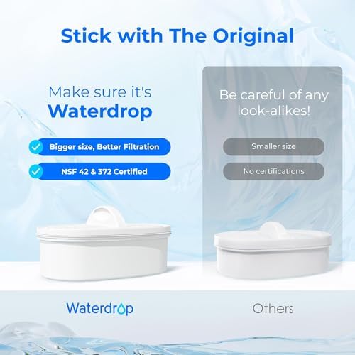 [Genuine] Waterdrop PF-01A Water Filter Replacement for Waterdrop Pitchers