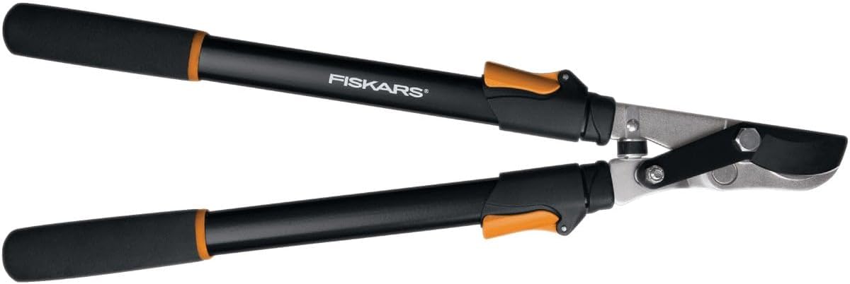 Fiskars 28" Power-Lever Garden Bypass Loppers, 1.75" Cut Capacity