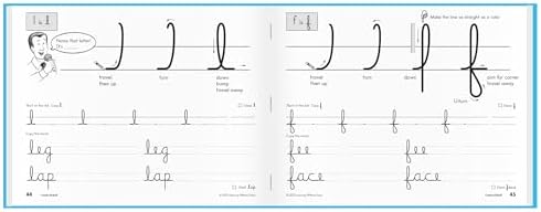 Learning Without Tears Cursive Kickoff Workbook, 2nd Grade+, Age 7+
