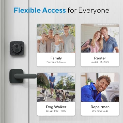 ULTRALOQ Bolt SE Wi-Fi Smart Lock, Matter Over Thread, App Remote Access