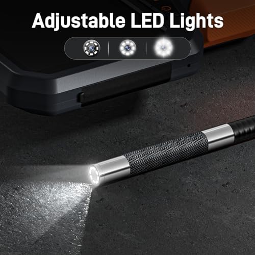 Teslong Articulating Borescope for Mechanic Automotive HVAC Wall Inspection