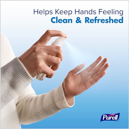 Purell Hand Sanitizer Spray Unscented, Travel Size 6ct x 2fl oz, 2023-04-EC