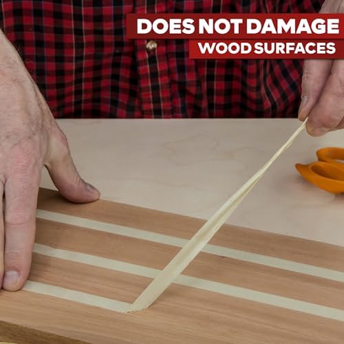 XFasten Double Sided Woodworking Tape 1 Inch x 108 Feet (3-Pack), Residue-Free, Removable Double Sided Woodworking Masking Tape for Wood Template, Mounting Boards MDF Edge Banding, Routing, Anchoring