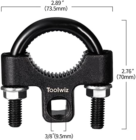 Toolwiz Inner Tie Rod Removal Tool 3/8" Universal Low Profile 30-42mm