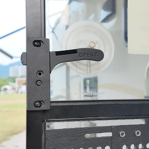 Safoner Aluminum RV Screen Door Latch Right Handle Replacement Accessories