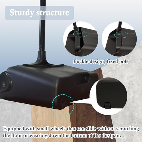Standing Dustpan，Upright Commercial dust pan