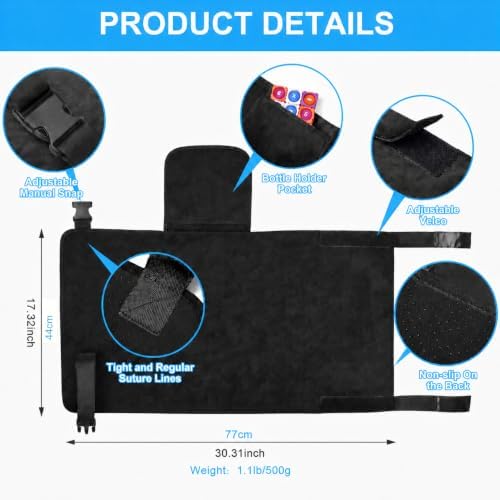 COZYBONDER Toddler Airplane Bed, Kids Airplane Seat Extender for Flights, Portable Plane Bed and Travel Sleeping Mat, Toddler Travel Essentials