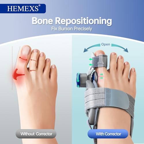 Bunion Corrector for Women & Men, Adjustable Big Toe Corrector 1 Pack