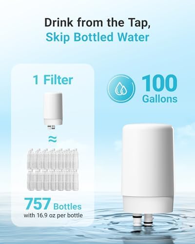AQUA CREST 7027W Filter Replacement for Brita® Filter Replacement, 2 Pack