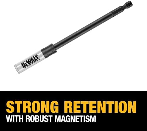 DEWALT Drill Bit Holder Extension, Impact Ready, 6-Inch (DWA6HLDFT)