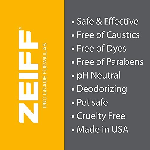 Zeiff Pro-Grade Multi-Purpose Probiotic Enzyme Cleaner - Pet Stain and Odor Remover, Drain Cleaner - Powerful Cleaning & Odor Eliminating Formula For Professional & Home Surfaces - 32 Ounce
